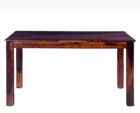 Jaipur Sheesham Wood 6 Seater Dining Table Set with 4 Chair & Becnch for Dining Room - Dining Set - Furniselan - Rosewood-Fine-Finish