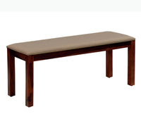 Jaipur Sheesham Wood 6 Seater Dining Table Set with 4 Chair & Becnch for Dining Room - Dining Set - Furniselan - Rosewood-Fine-Finish