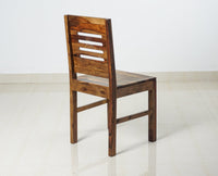 Jaipur Sheesham Wood 6 Seater Dining Table Set with 4 Chair & Becnch for Dining Room - Dining Set - Furniselan - Teak-Finish
