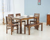 Jaipur Sheesham Wood 6 Seater Dining Table Set with 4 Chair & Becnch for Dining Room - Dining Set - FurniselanFurniselan