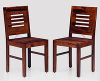 Jaipur Sheesham Wood 6 Seater Dining Table Set with 6 Chair for Dining Room - Dining Set - Furniselan - Maple-Finish