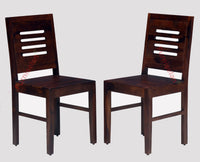 Jaipur Sheesham Wood 6 Seater Dining Table Set with 6 Chair for Dining Room - Dining Set - Furniselan - Rosewood-Fine-Finish