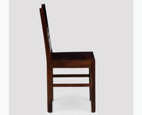 Jaipur Sheesham Wood 6 Seater Dining Table Set with 6 Chair for Dining Room - Dining Set - Furniselan - Rosewood-Fine-Finish