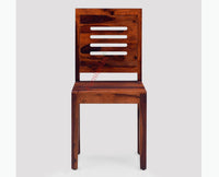 Jaipur Sheesham Wood 6 Seater Dining Table Set with 6 Chair for Dining Room - Dining Set - Furniselan - Maple-Finish