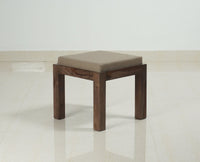 La Paz Sheesham Wood Coffee Table Set with Four Stools - Stools - Furniselan - Grey-Finish