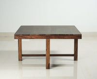 La Paz Sheesham Wood Coffee Table Set with Four Stools - Stools - Furniselan - Teak-Finish