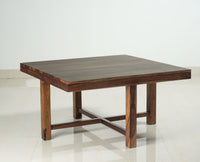 La Paz Sheesham Wood Coffee Table Set with Four Stools - Stools - Furniselan - Teak-Finish