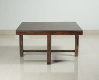 La Paz Sheesham Wood Coffee Table Set with Four Stools - Stools - Furniselan - Grey-Finish