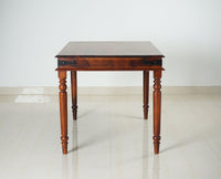 Madurai Sheesham Wood 4 Seater Dining Table Set with 4 Chair for Dining Room - Dining Set - Furniselan - Maple-Finish