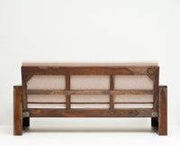Moscow Sheesham Wood 5 Seater Sofa With Coffee Table-3+2+Table - sofa - Furniselan - Grey-Finish