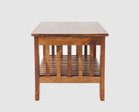 Nagpur Wooden Coffee Table - Coffee Table - Furniselan - Teak-Finish