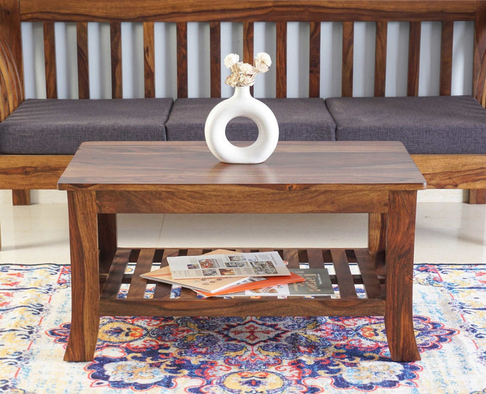 Nagpur Wooden Coffee Table - Coffee Table - Furniselan