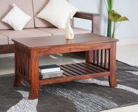 Nagpur Wooden Coffee Table - Coffee Table - Furniselan - Maple-Finish