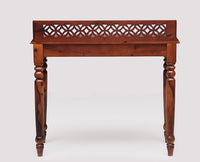 Nashik Solid Wood Study Table with One Drawer Furniselan - Maple-Finish