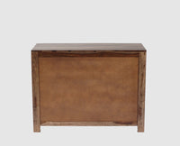 Negro Sheesham Wood Sidebaord with Two Drawers & Doors - Sideboard - Furniselan