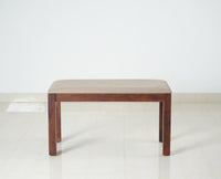 Oslo Sheesham Wood 4 Seater Dining Table Set with 2 Chair & 1 Bench for Dining Room - Dining Set - Furniselan - Rosewood-Fine-Finish