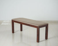 Oslo Sheesham Wood 6 Seater Dining Table Set with 4 Chair & 1 Bench for Dining Room - Dining Set - Furniselan - Rosewood-Fine-Finish