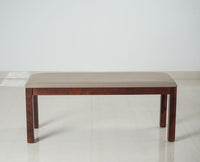 Oslo Sheesham Wood 6 Seater Dining Table Set with 4 Chair & 1 Bench for Dining Room - Dining Set - Furniselan - Rosewood-Fine-Finish