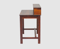 Oslo Solid Wood Study Table with Four Drawer - Study Table - Furniselan - Maple-Finish
