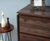 Panama Sheesham Wood Three Drawer one Door Sidebaord - Sideboard - Furniselan