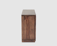 Panama Sheesham Wood Three Drawer one Door Sidebaord - Sideboard - Furniselan
