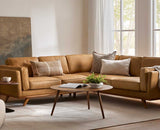 Pearl Solid Wood Round Coffee Table