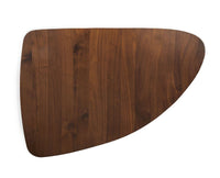 Pearl Solid Wood Triangle Coffee Table - Coffee Table - Furniselan - Teak-Finish