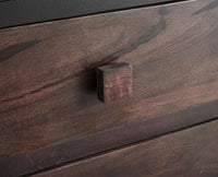 Portugal Solid Wood 6 Drawer Chest of Drawer - Chest of Drawer - Furniselan - Grey-Finish