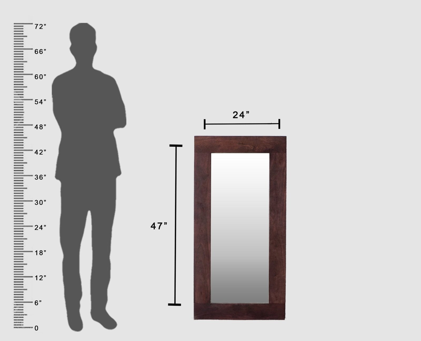 Buy Portugal Solid Wood Mirror Frame Online on Furniselan