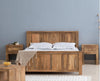 Portugal Solid Wood Queen Size Bed - King Size Bed - FurniselanFurniselan