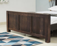 Portugal Solid Wood Queen Size Bed - King Size Bed - Furniselan-Grey-Finish