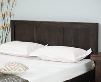 Portugal Solid Wood Queen Size Bed - King Size Bed - Furniselan-Grey-Finish