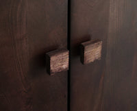 Portugal Solid Wood Two Door Cabinet - Cabinet - Furniselan