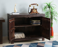 Portugal Solid Wood Two Door Cabinet - Cabinet - Furniselan