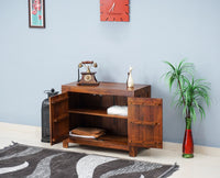 Portugal Solid Wood Two Door Cabinet - Cabinet - Furniselan