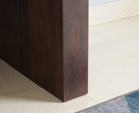 Portugal Solid Wood Two Drawer Console Table - Console Table - Furniselan - Grey-Finish