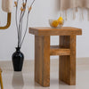 Portugal Wood Bedside Table - Bedside Table - Furniselan - Natural-Mango-Finish