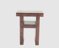 Portugal Wood Bedside Table - Bedside Table - Furniselan - Grey-Finish