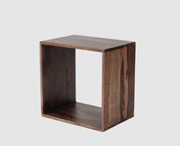 Prague Solid Wood End Table Set of Two - Bedside Table - Furniselan - Grey-Finish