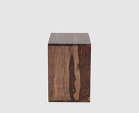 Prague Solid Wood End Table Set of Two - Bedside Table - Furniselan - Grey-Finish