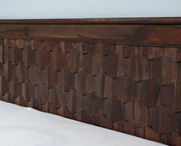 Puebla Solid Wood King Size Bed with Box Storage - Furniselan-Grey-Finish