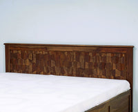 Puebla Solid Wood Queen Size Bed with Box Storage - Furniselan-Teak-Finish