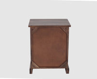 Pune One Drawer one Door Bedside Table - Bedside Table - Furniselan-Grey-Finish