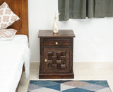 Pune One Drawer one Door Bedside Table