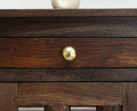 Pune One Drawer one Door Bedside Table - Bedside Table - Furniselan-Grey-Finish
