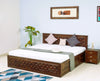 Pune Solid Wood Queen Size Bed with Box Storage - FurniselanFurniselan