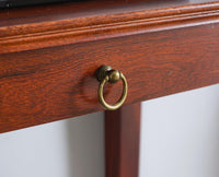 Raipur Study Table with one Drawer - Study Table - Furniselan - Maple-Finish