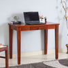 Raipur Study Table with one Drawer - Study Table - Furniselan - Maple-Finish