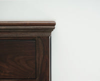 Rio Solid Wood Three Drawer Bedside Table - Bedside Table - Furniselan-Grey-Finish 