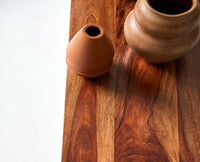 Sidon TV Cabinet Unit Furniselan-Rustic-Teak-Finish